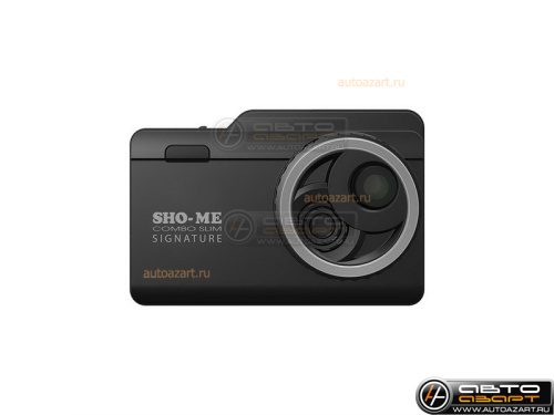 Видеорегистратор sho me combo slim signature не включается