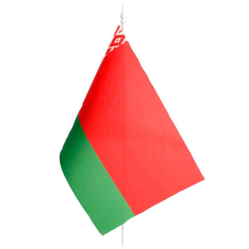 Настольный флаг Белоруссии (22 х 14 см) Тип: Флаг, Размер: Длина 10.000 Ширина 10.000 Высота