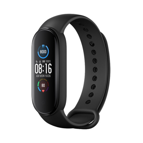 Смарт браслет <b>Xiaomi</b> <b>Mi</b> Smart Band 5 Black/Black (BHR4215GL) (Глобальная версия)