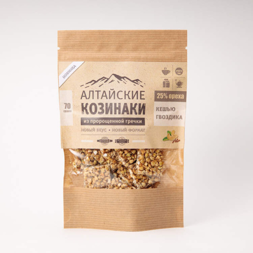 Полезные сладости Buckwheat из пророщенной зеленой гречки купить