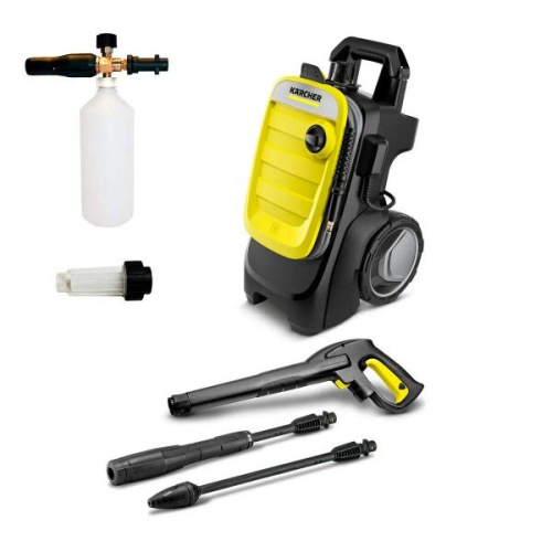 Автомойка <b>высокого</b> <b>давления</b> (минимойка) <b>Karcher</b> K 7 Compact + пенная насадка LS3-k внешний фильтр