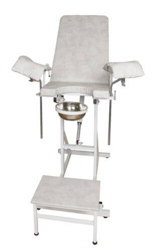Кресло гинекологическое с осветительной лампой