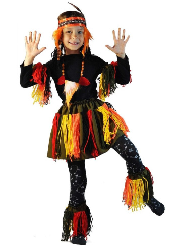 Папуас детский костюм