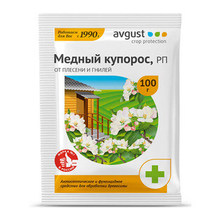 <b>Медный</b> <b>купорос</b> Август (100 г)