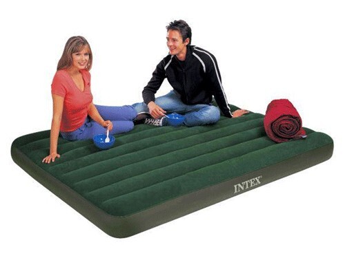 Надувной матрас intex prestige downy airbed 64779