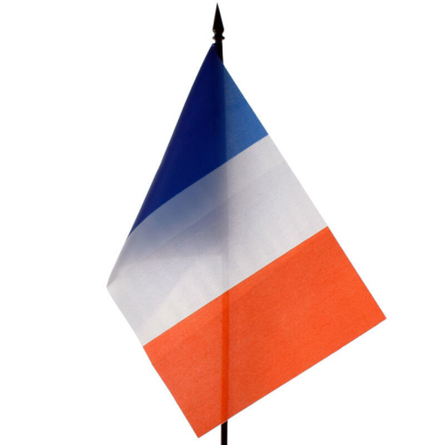 Настольный флаг Франции (22 х 14 см) Тип: Флаг, Размер: Длина 10.000 Ширина 10.000 Высота 20.000,
