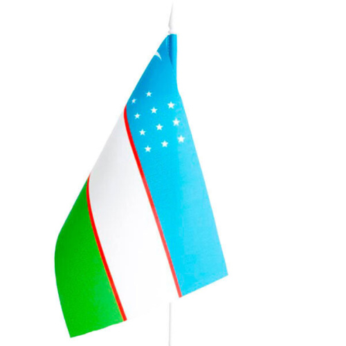 Настольный флаг Узбекистана (22 х 14 см) Тип: Флаг, Размер: Длина 10.000 Ширина 10.000 Высота