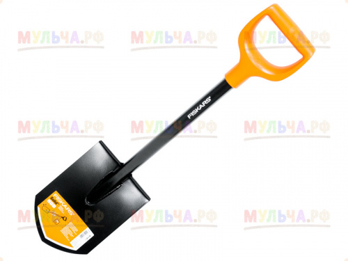 Fiskars, <b>Лопата</b> штыковая укороченная Solidtm Вес: 0.26, Длина: 27.7, Ширина: 9.3