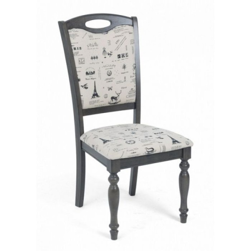 <b>Стул</b> LT C17443 Dark Grey G521/ Fabric FB62 Paris Ширина: 50, Глубина: 60, Высота: 104