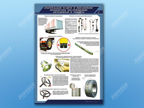 Контрольный осмотр. Контрольный осмотр и ежедневное техническое обслуживание прицепа. Контрольный осмотр и ежедневное техническое обслуживание автомобиля. Ежедневное техническое обслуживание плакат. Контрольный осмотр автомобиля и прицепа.